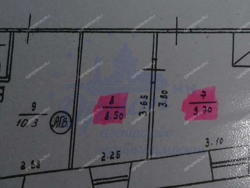 комната в доме 9/18 на Ивановском съезде