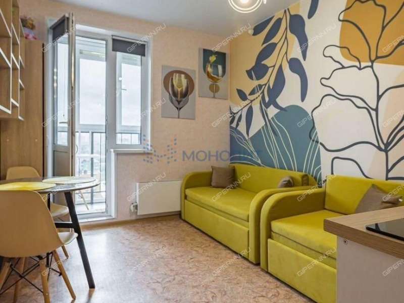 квартира-студия на Бурнаковской улице дом 93