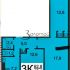 трёхкомнатная квартира на улице Островского дом 5