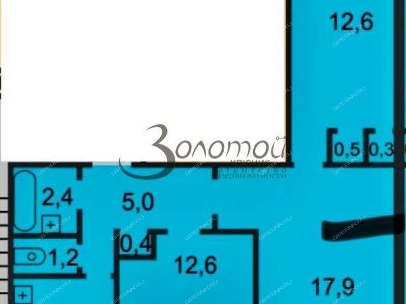 трёхкомнатная квартира на улице Островского дом 5