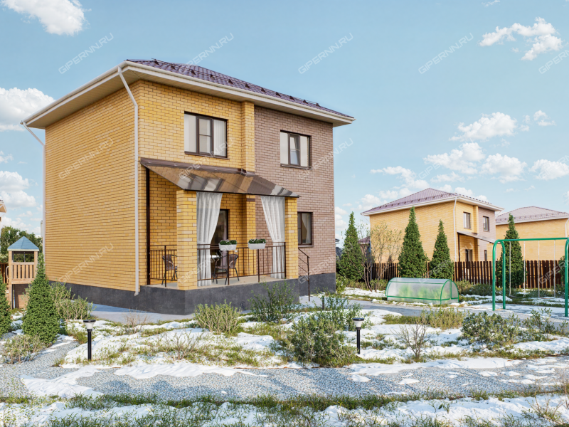 дом на 3-й Цветочной улице деревня Крутая