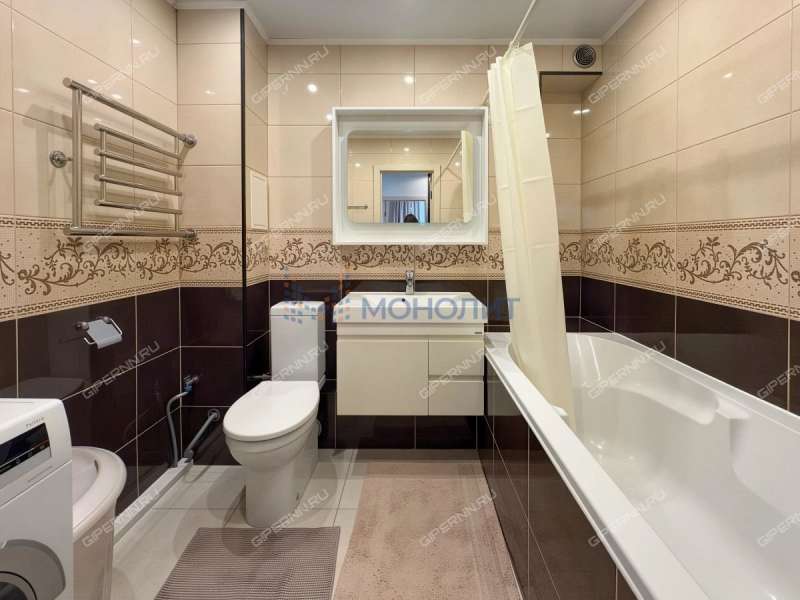 двухкомнатная квартира на улице Академика Сахарова дом 111