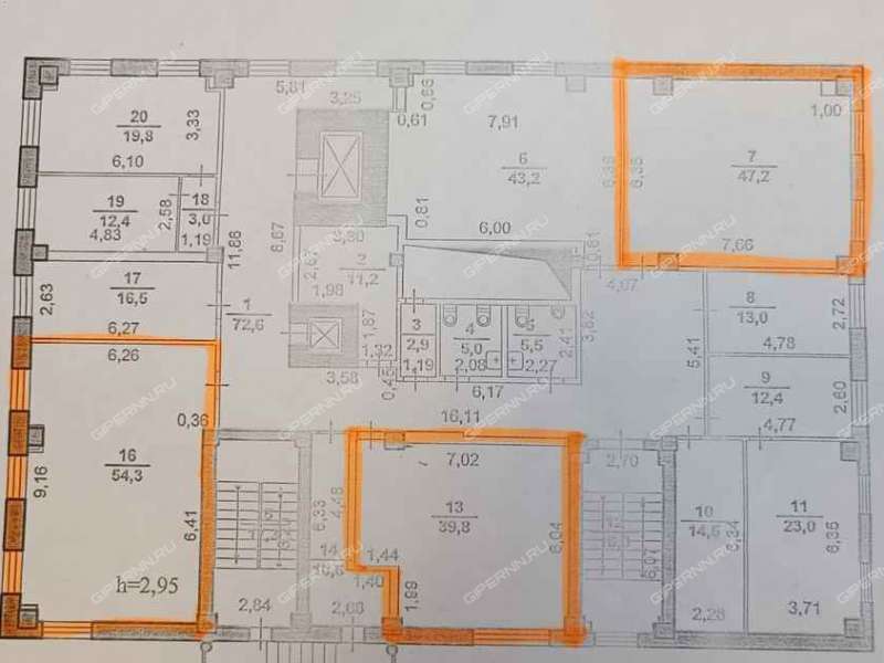 помещение под офис на улице Маршала Казакова