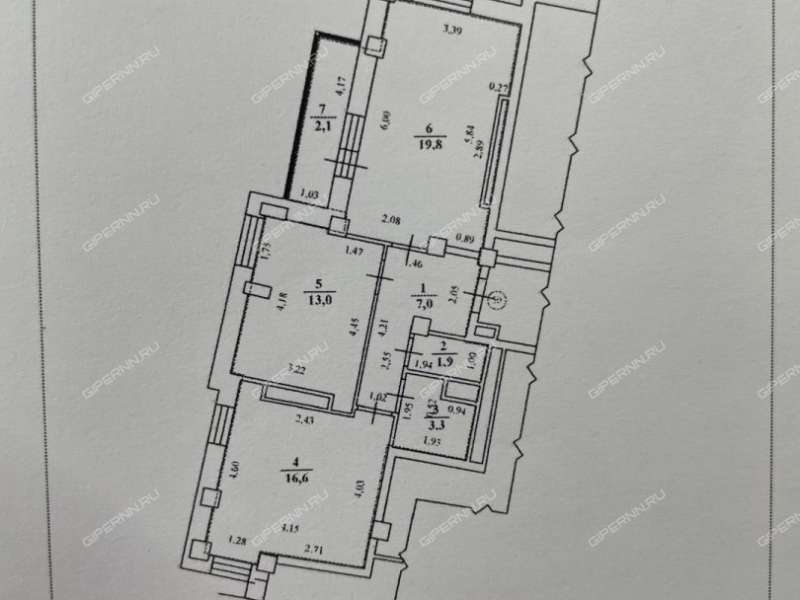 двухкомнатная квартира на Ошарской улице дом 98, к1