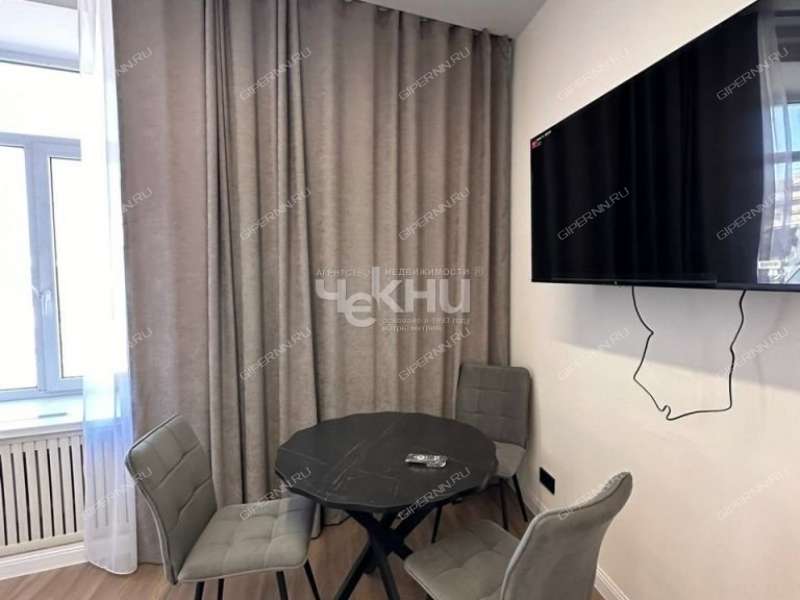 квартира-студия на Алексеевской улице дом 24/27