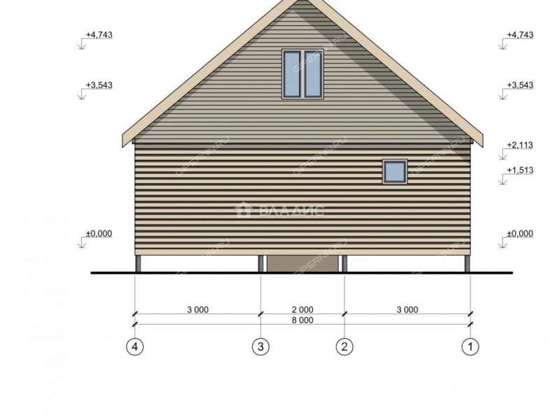 дом на улице Фруктовая село Ефимьево