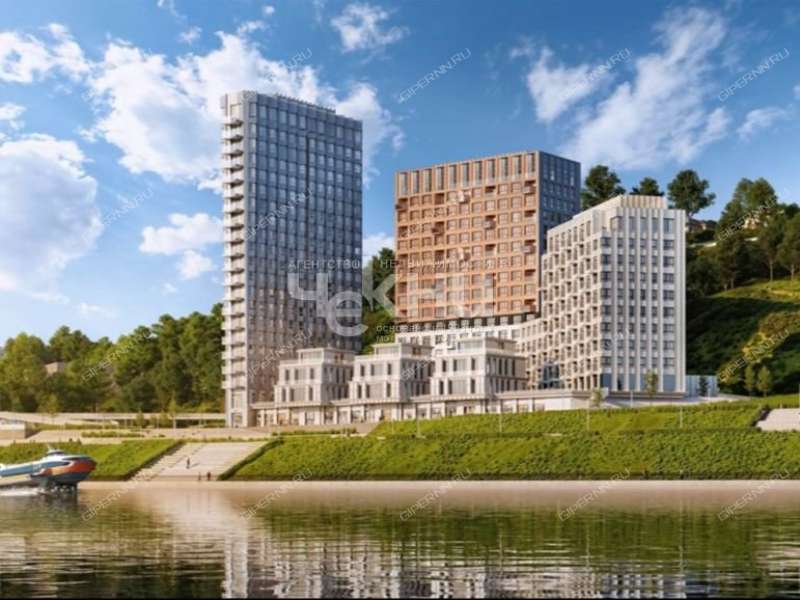 трёхкомнатная квартира в новостройке на Черниговской улице