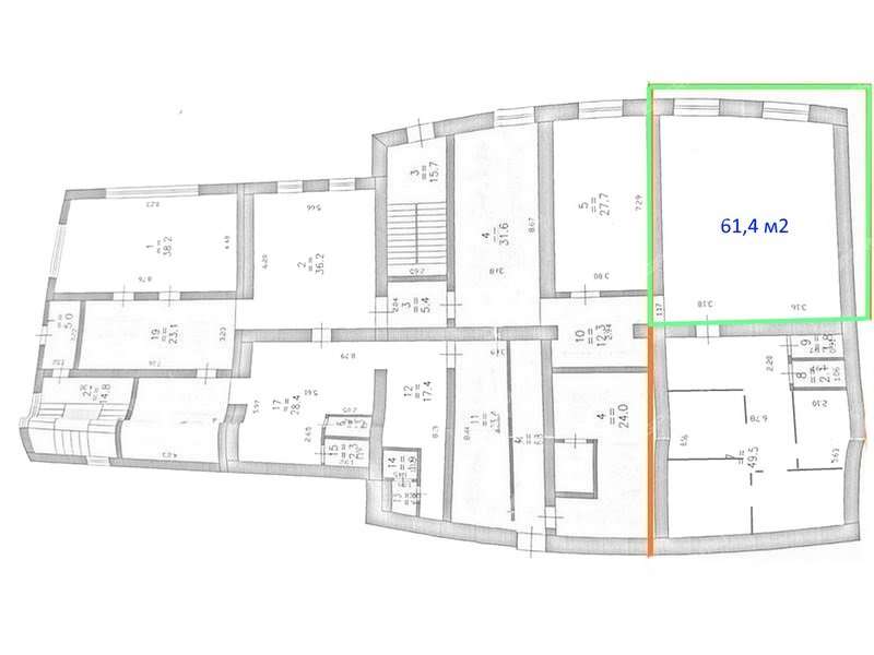 помещение под офис на Грузинская ул. 37