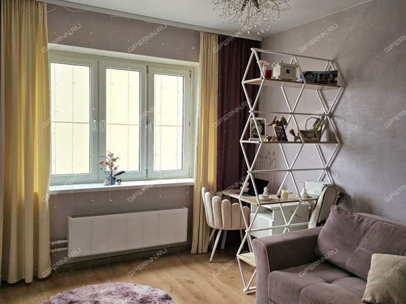 однокомнатная квартира на бульваре 60-летия Октября дом 23 к4