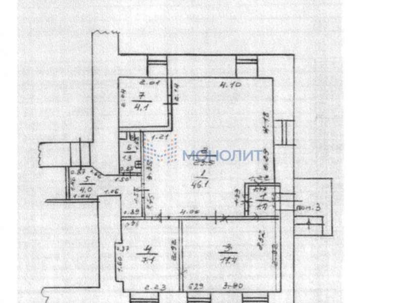 помещение под офис, торговую площадь на Ошарской улице