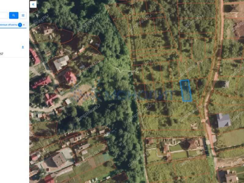 земельный участок 5 соток Родниковая улица деревня Афонино