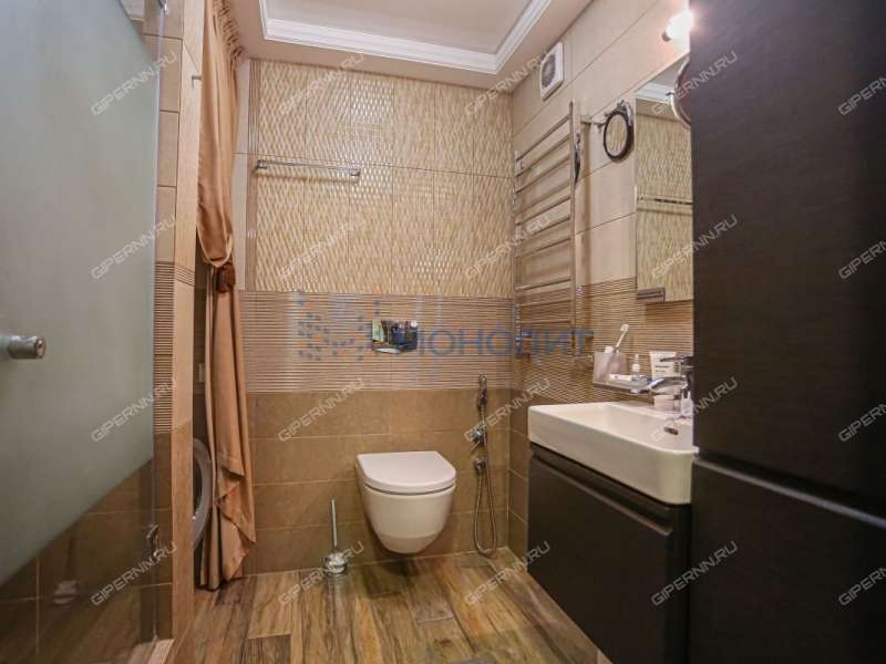 двухкомнатная квартира на улице Невзоровых дом 64 к2