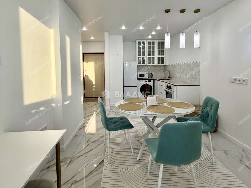 однокомнатная квартира на улице Цветочная дом 12 к1