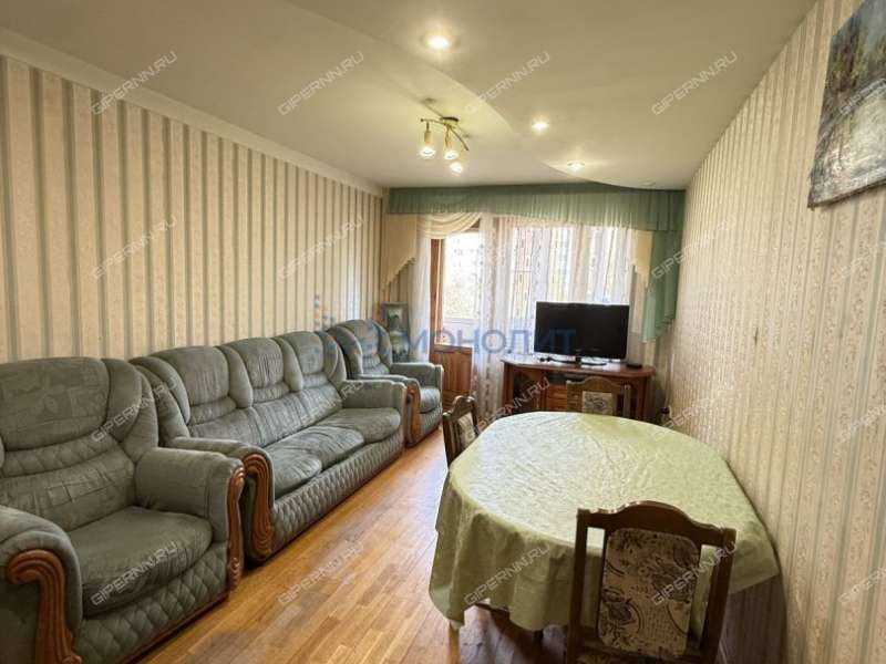 трёхкомнатная квартира на улице Родионова дом 17 к2