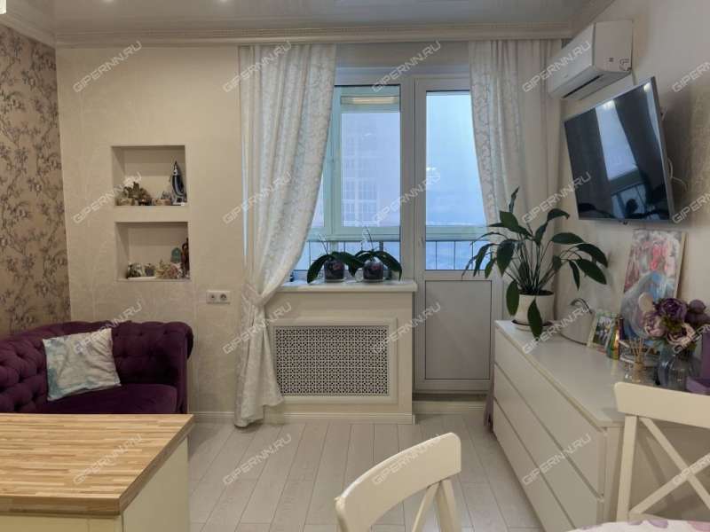 двухкомнатная квартира на Южном бульваре дом 19