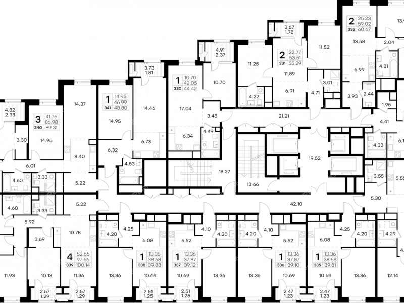 однокомнатная квартира в новостройке на  ул. Гаршина, д. 40, к1.1.5