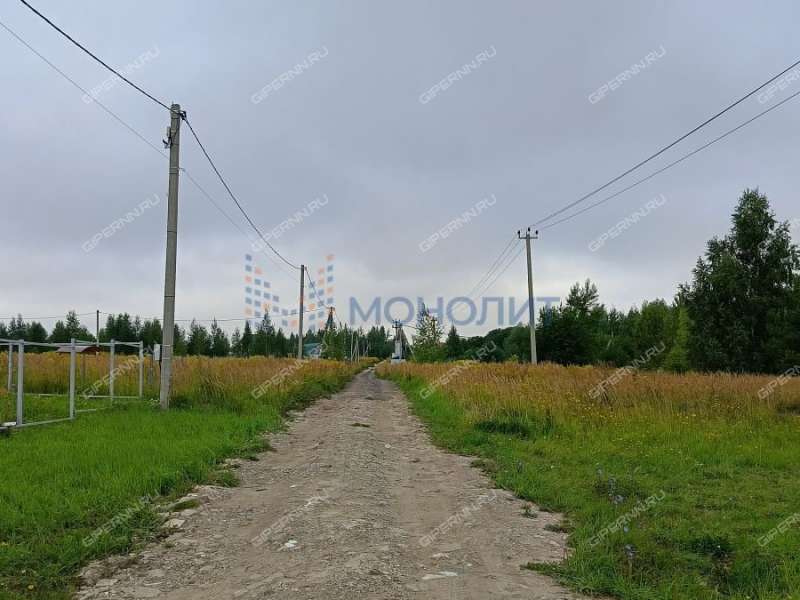 земельный участок 15 соток Радужная улица деревня Бурцево