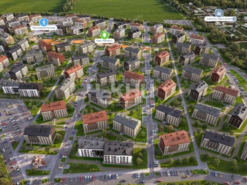 однокомнатная квартира на улице Развития посёлок Культура