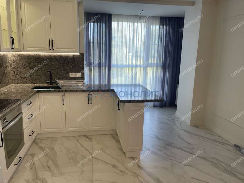 двухкомнатная квартира на улице Надежды Сусловой дом 22Б