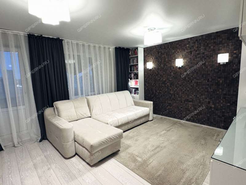 трёхкомнатная квартира на проспекте Циолковского дом 65 город Дзержинск