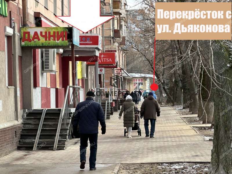 помещение под торговую площадь на улице Бурденко