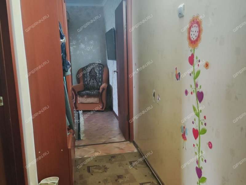 трёхкомнатная квартира на улице Чапаева дом 42 город Павлово