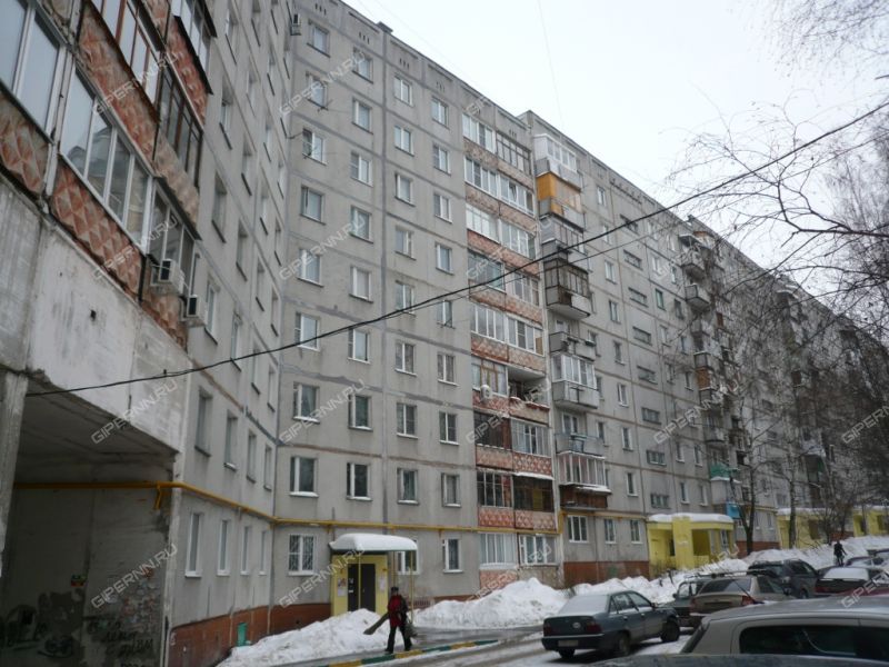 двухкомнатная квартира на улице Верхнепечёрская дом 1 к1