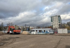 Разработка котлована для новой канатной дороги началась в Нижнем Новгороде