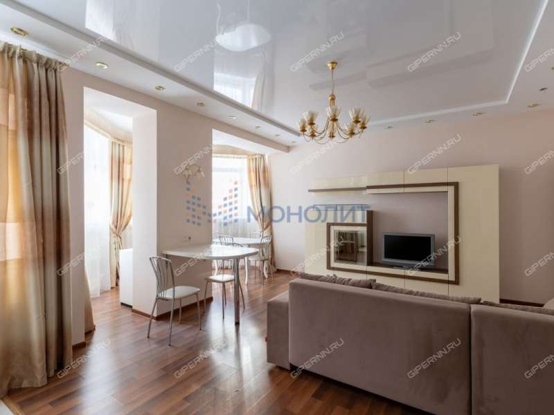 трёхкомнатная квартира на улице Максима Горького дом 77