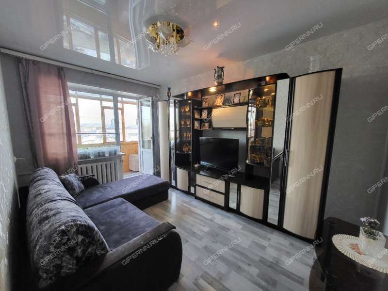 двухкомнатная квартира на улице Героя Советского Союза Поющева дом 25