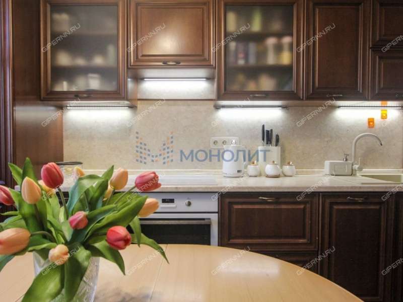 трёхкомнатная квартира на улице Щербакова дом 14