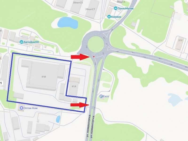 помещение под склад на улице Коминтерна