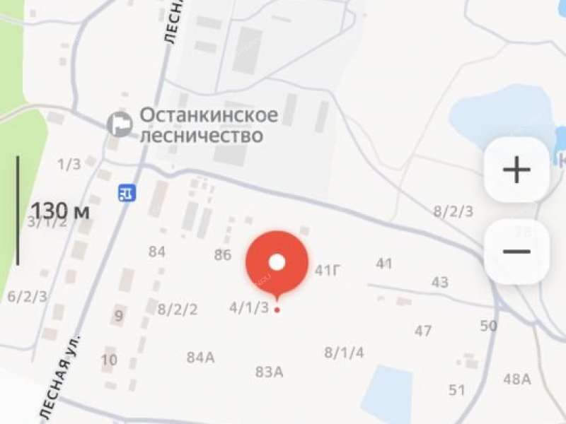земельный участок 10,7 сотки Лесная ул Бор