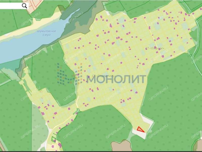 земельный участок 12,29 сотки без имени СНТ Строитель