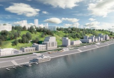 Представлен проект застройки Черниговской набережной в Нижнем Новгороде
