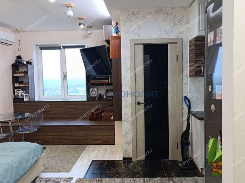 однокомнатная квартира на улице Красная Поляна дом 1 деревня Афонино