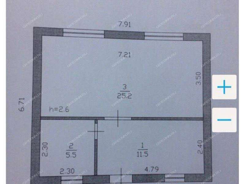 дом на Центральной улице деревня Ржавка