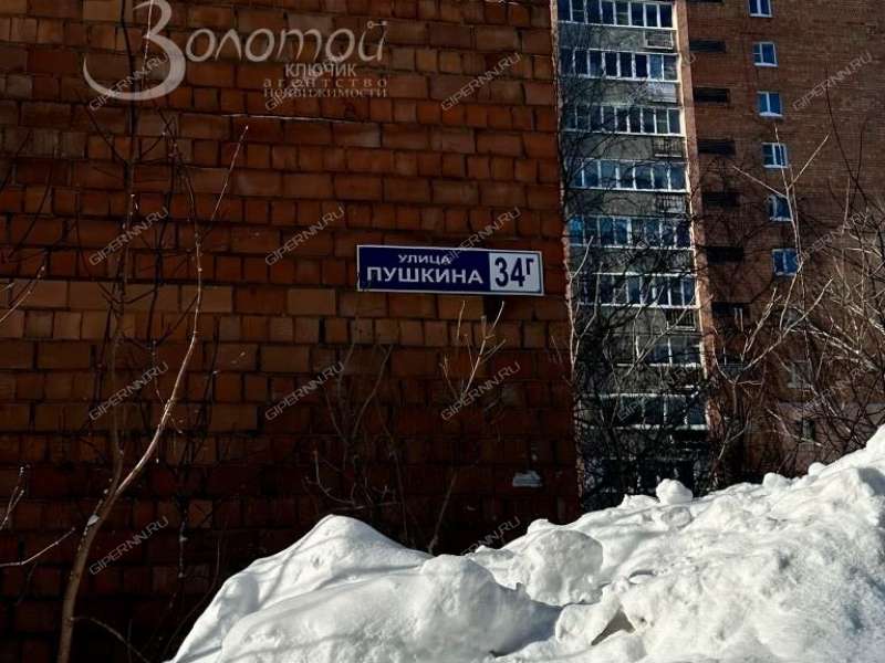 однокомнатная квартира на улице Пушкина дом 34г