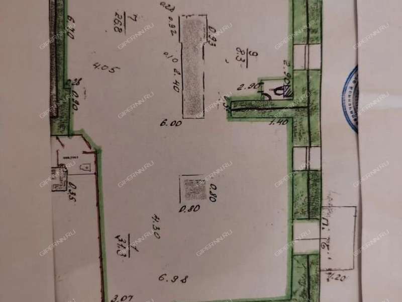 помещение под торговую площадь на Белинского ул., д. 106б