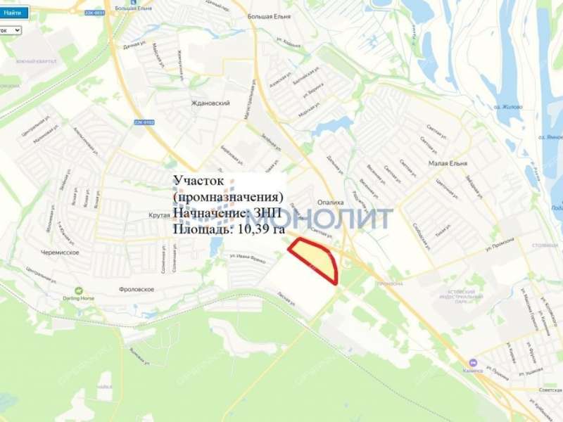 земельный участок под коммерческое использование в Кстовском районе Нижегородской области