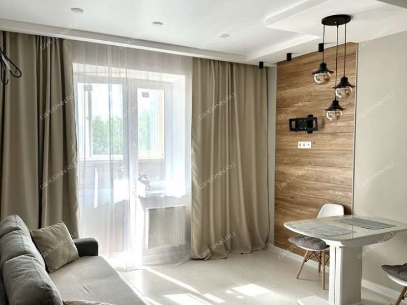 однокомнатная квартира на улице Сергея Тюленина дом 20А