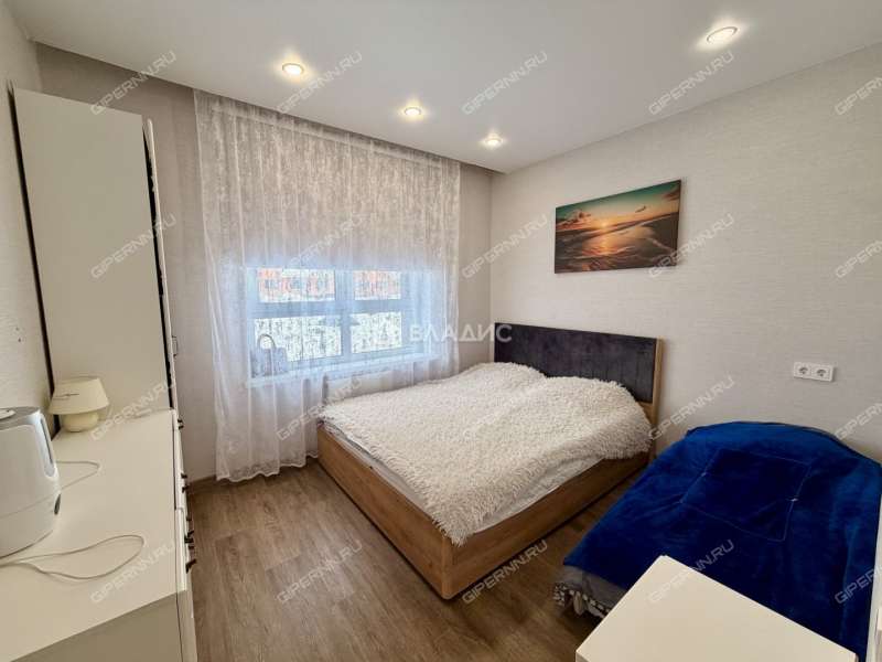 двухкомнатная квартира на улице Героя Советского Союза Аристархова дом 1