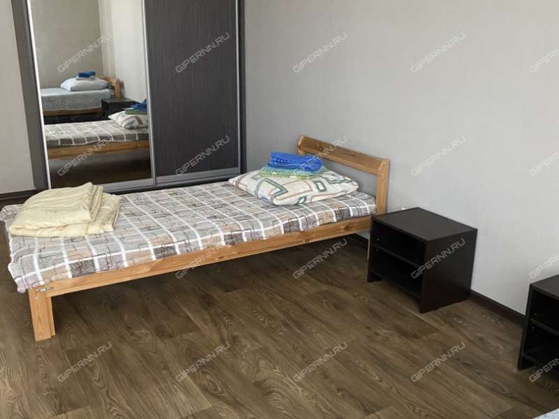 двухкомнатная квартира на сутки в переулке Первостроителей дом 1 к2 город Кстово