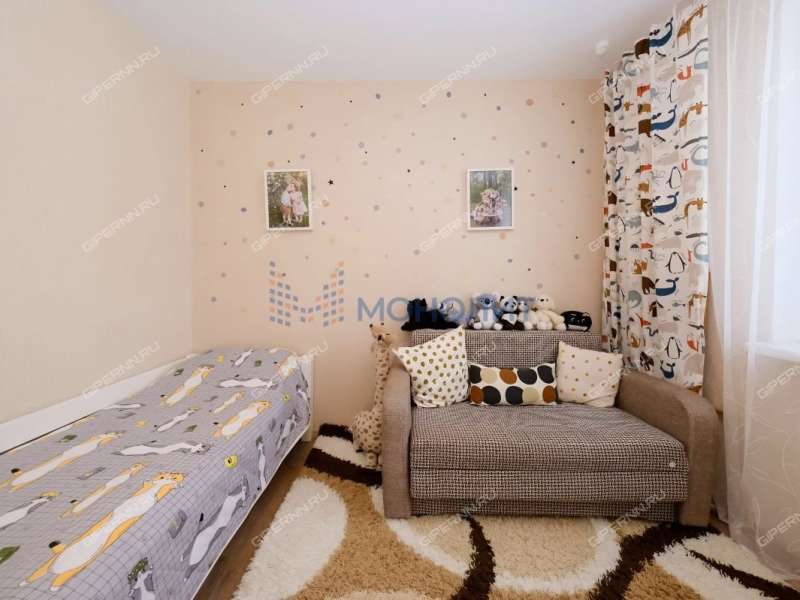 трёхкомнатная квартира на улице Цветочная дом 13 к1