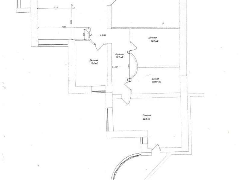 четырёхкомнатная квартира на Новой улице дом 32
